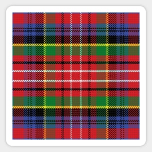 Caledonia Scottish tartan Sticker